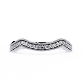 The Celestia Curve Round Cut Ring