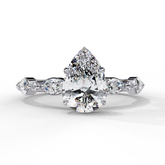 Tearielle Pear-Shaped Ring