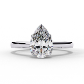 The Virelle Pear Cut Ring