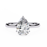 The Celest Marque Pear Cut Ring