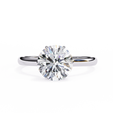 Regalia Bloom Round Cut Ring