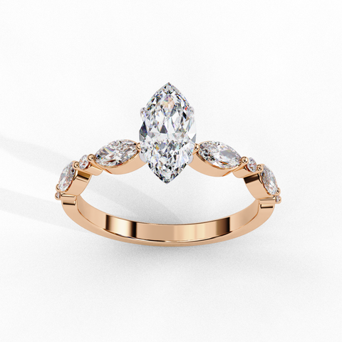 Nerina Spark - Marquise-cut Ring