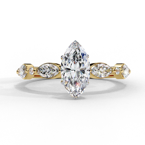 Nerina Spark - Marquise-cut Ring