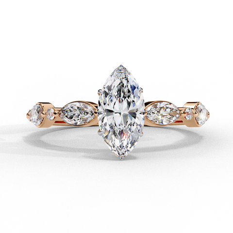 Nerina Spark - Marquise-cut Ring
