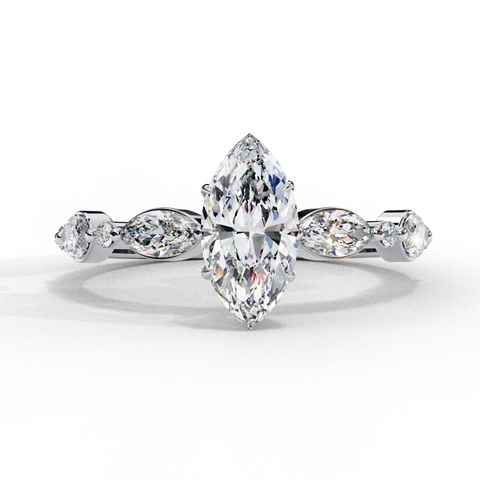 Nerina Spark - Marquise-cut Ring