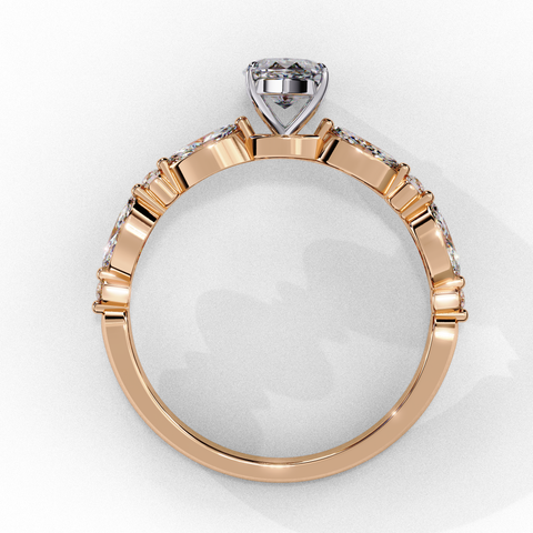 Nerina Spark - Marquise-cut Ring