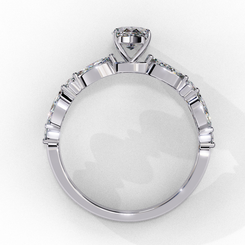 Nerina Spark - Marquise-cut Ring