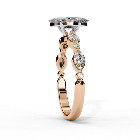 Nerina Spark - Marquise-cut Ring