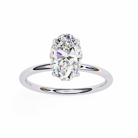 The Elowen Oval Cut Ring