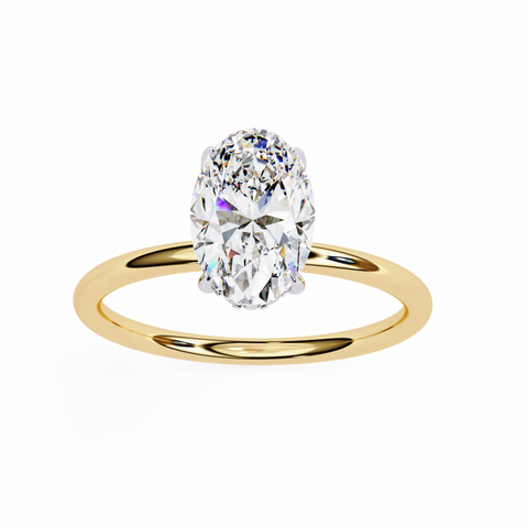 The Elowen Oval Cut Ring