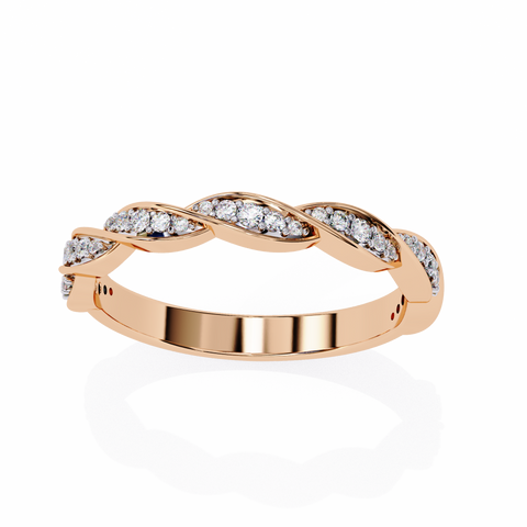 The Twilight Vine Round Cut Ring