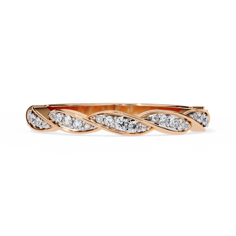 The Twilight Vine Round Cut Ring