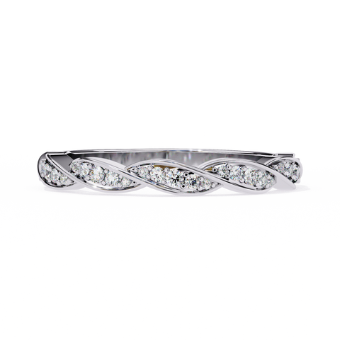 The Twilight Vine Round Cut Ring