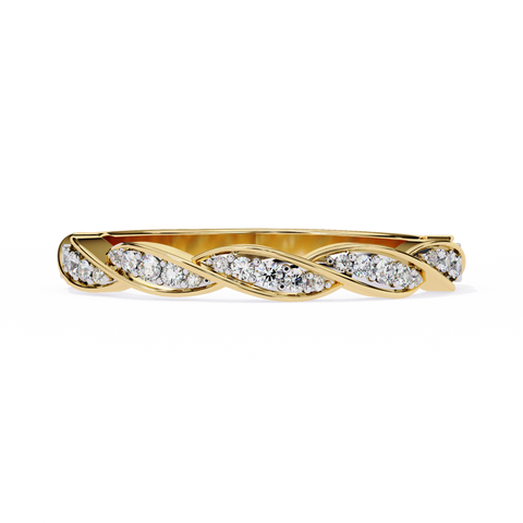 The Twilight Vine Round Cut Ring