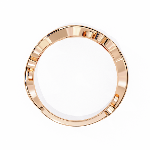 The Elysian Vine Round Cut Ring