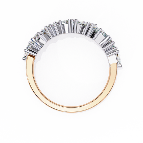 The Prism Cascade Baguette Cut Ring