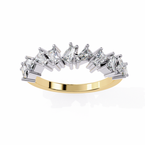 The Prism Cascade Baguette Cut Ring