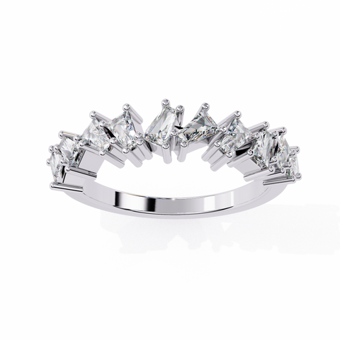 The Prism Cascade Baguette Cut Ring
