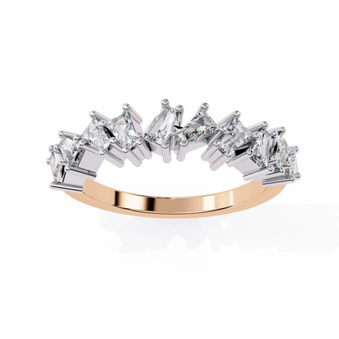 The Prism Cascade Baguette Cut Ring