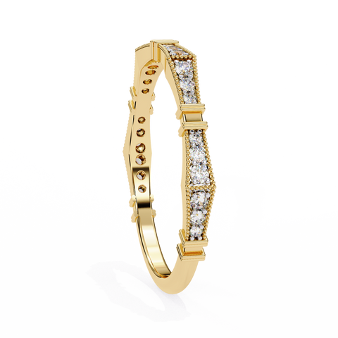 The Auric Ascend Round Cut Ring