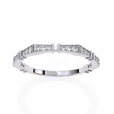 The Auric Ascend Round Cut Ring