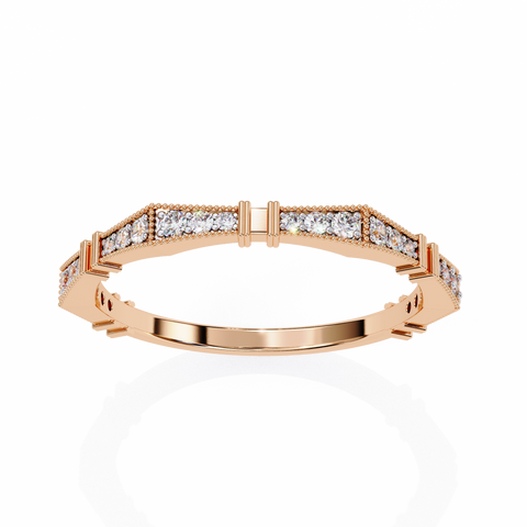 The Auric Ascend Round Cut Ring