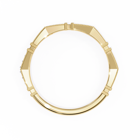 The Auric Ascend Round Cut Ring
