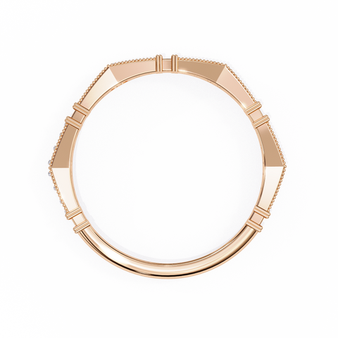 The Auric Ascend Round Cut Ring
