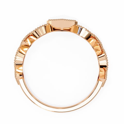 The Celestia Empress Round Cut Ring