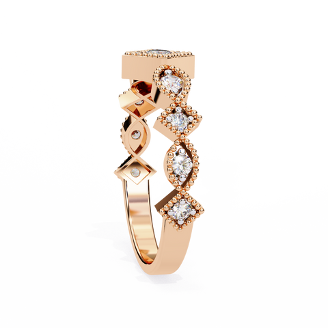 The Celestia Empress Round Cut Ring