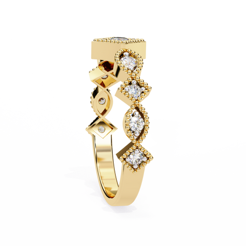 The Celestia Empress Round Cut Ring