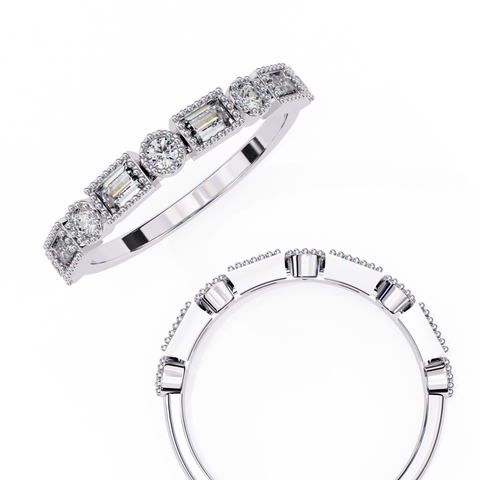 The Regalia Radiance Bagguette Cut Ring