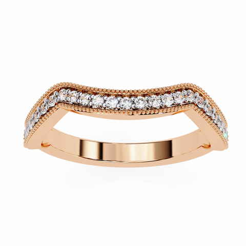 The Celestia Curve Round Cut Ring