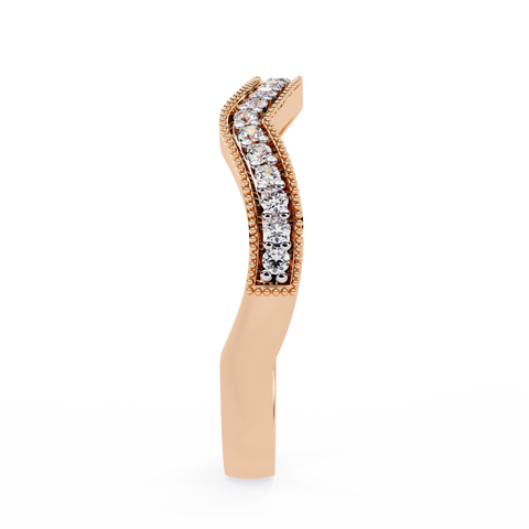 The Celestia Curve Round Cut Ring