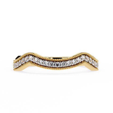 The Celestia Curve Round Cut Ring