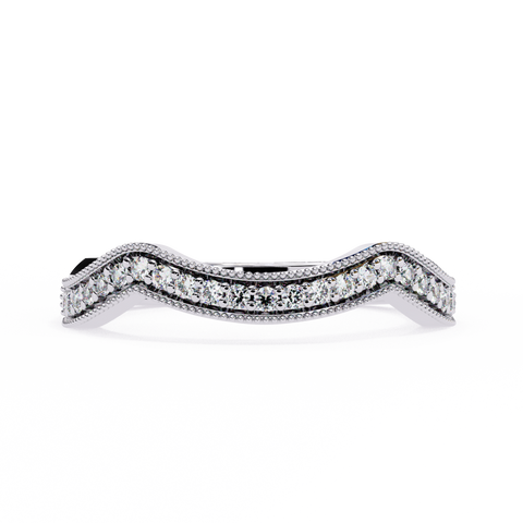 The Celestia Curve Round Cut Ring