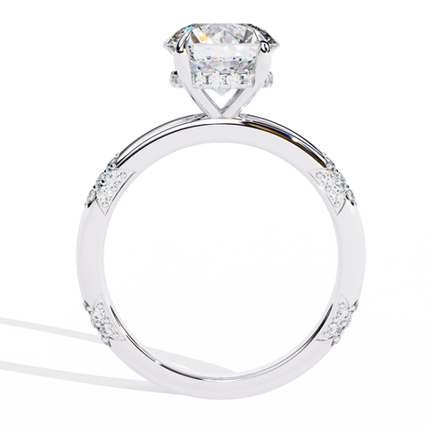 The Solstice Spark Round Cut Ring