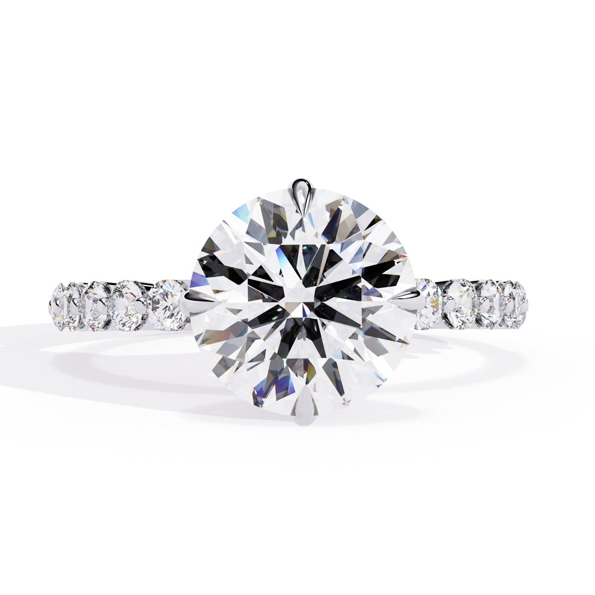 The Eternal Radiance Round Cut Ring
