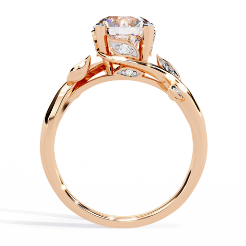 The Whispering Willow Round Cut Ring