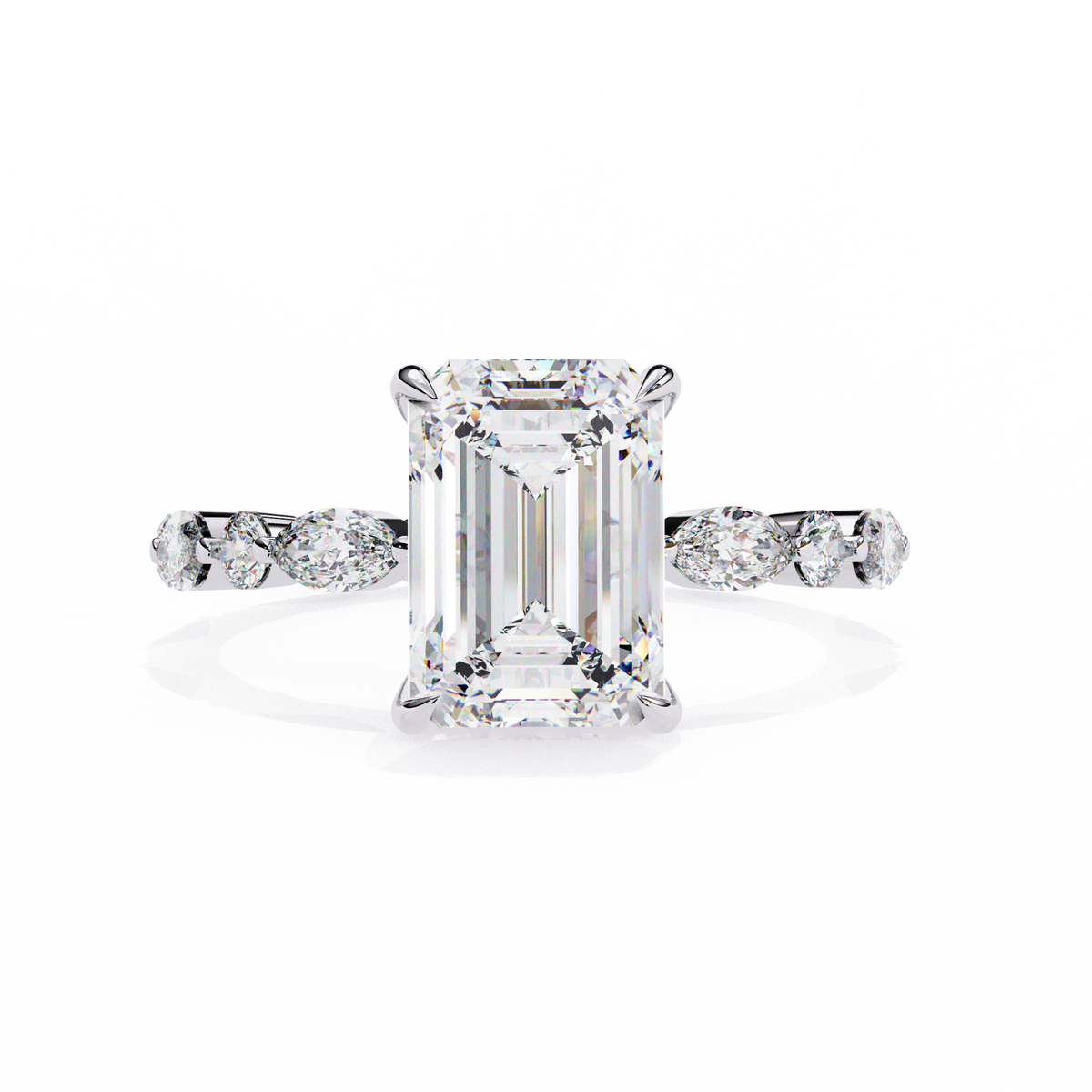 The Regal Mirage Radiant Cut Ring