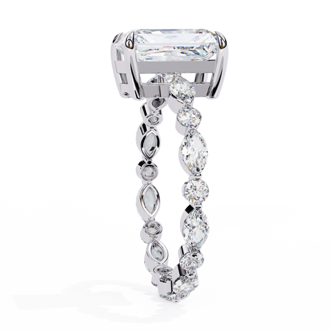 The Regal Mirage Radiant Cut Ring