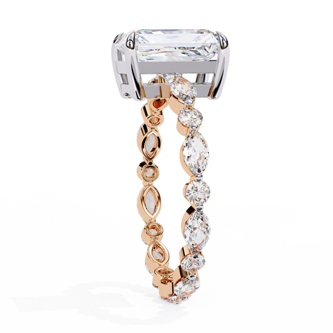 The Regal Mirage Radiant Cut Ring
