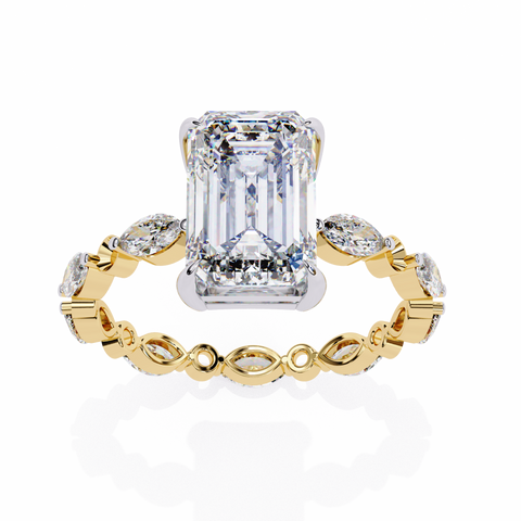 The Regal Mirage Radiant Cut Ring
