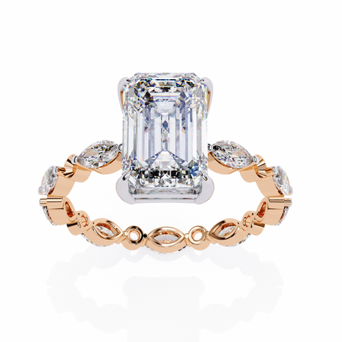 The Regal Mirage Radiant Cut Ring