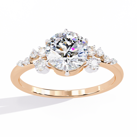 The Lumiflora Round Cut Ring