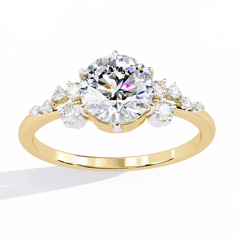 The Lumiflora Round Cut Ring