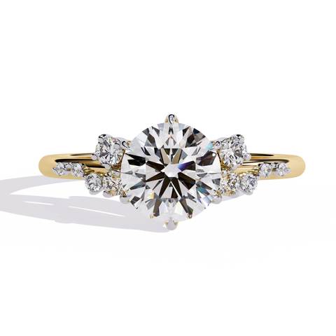 The Lumiflora Round Cut Ring
