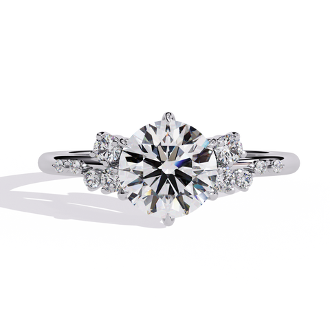 The Lumiflora Round Cut Ring