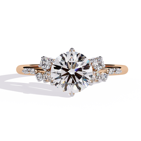The Lumiflora Round Cut Ring