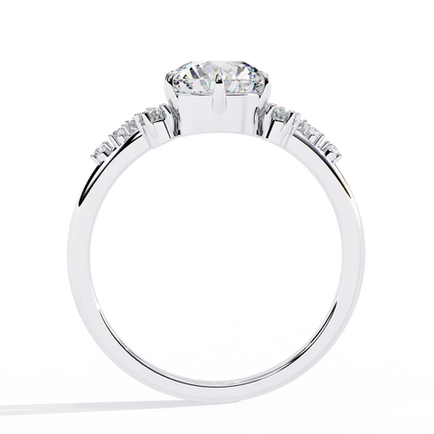 The Lumiflora Round Cut Ring